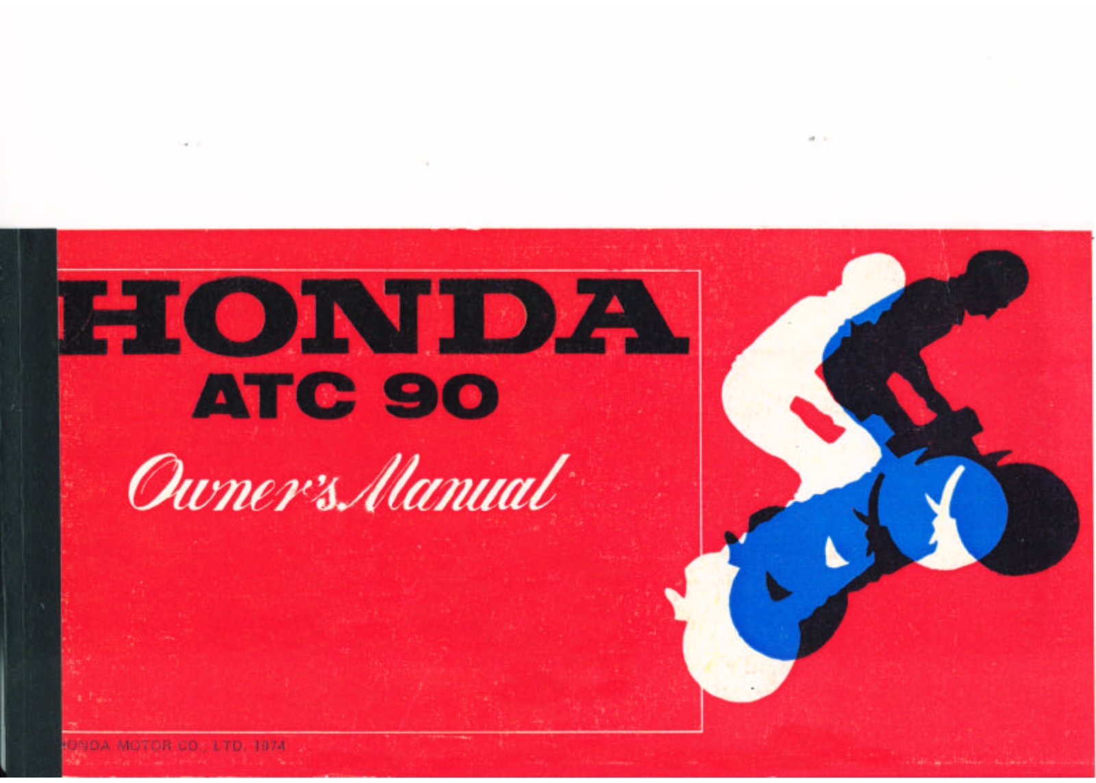 Honda ATC90 1974 Owner's Manual