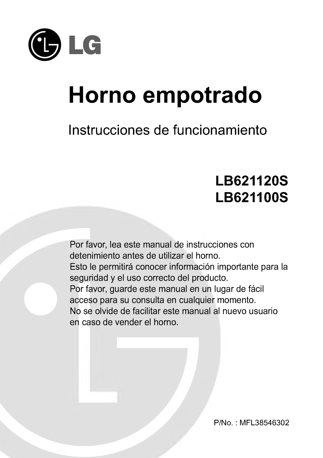 Lg LB621120S, LB621100S User Manual