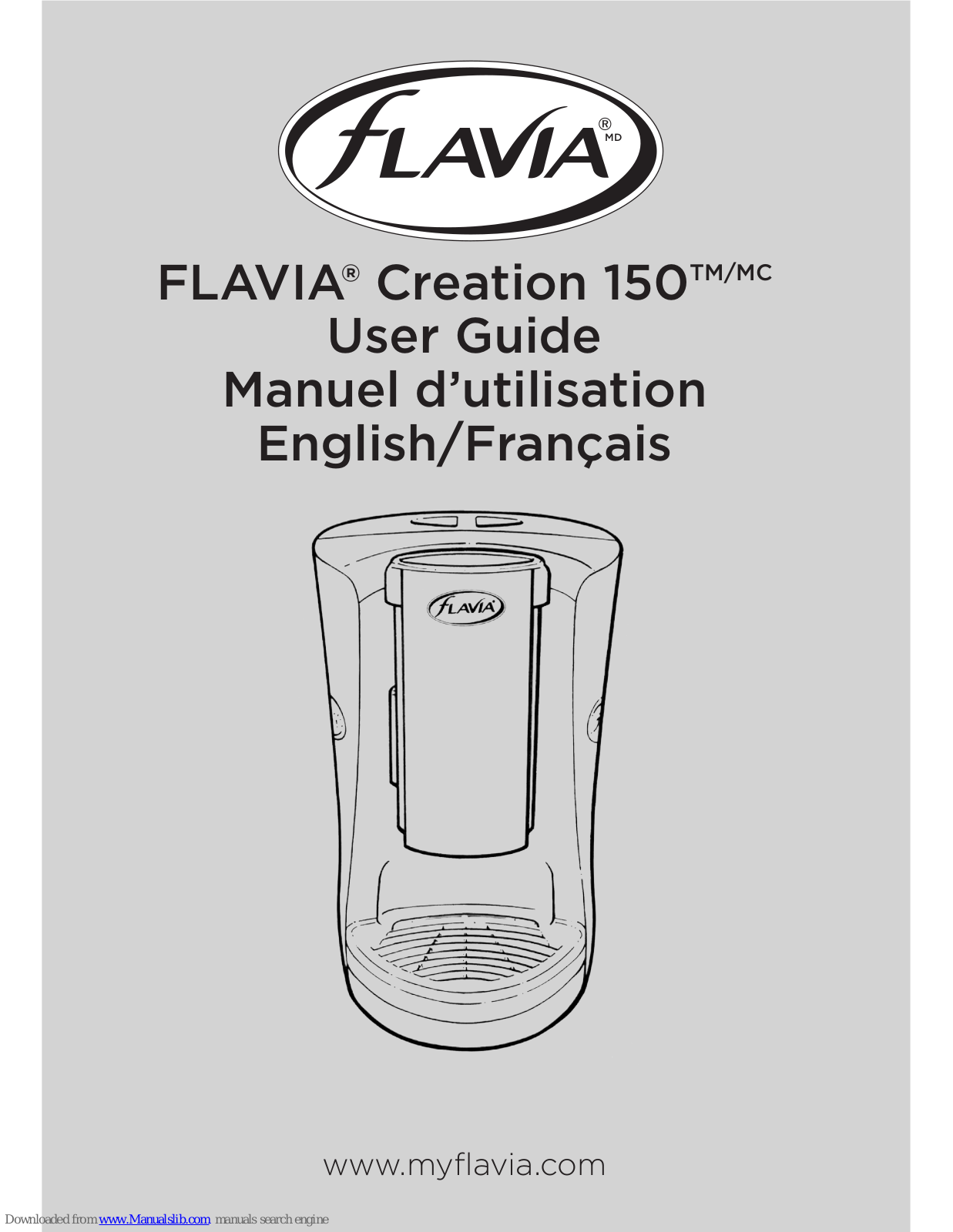 FLAVIA Creation 150 TM, Creation 150 MC User Manual