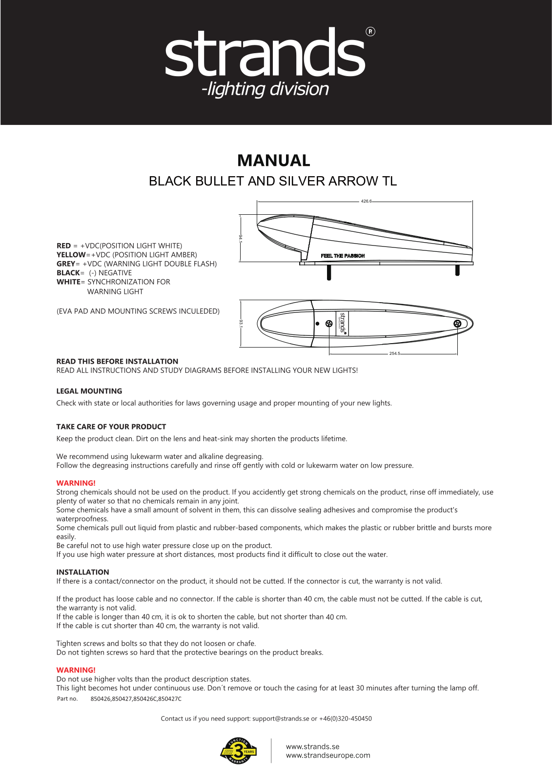 Strands 850426 User guide - ManualMachine.com