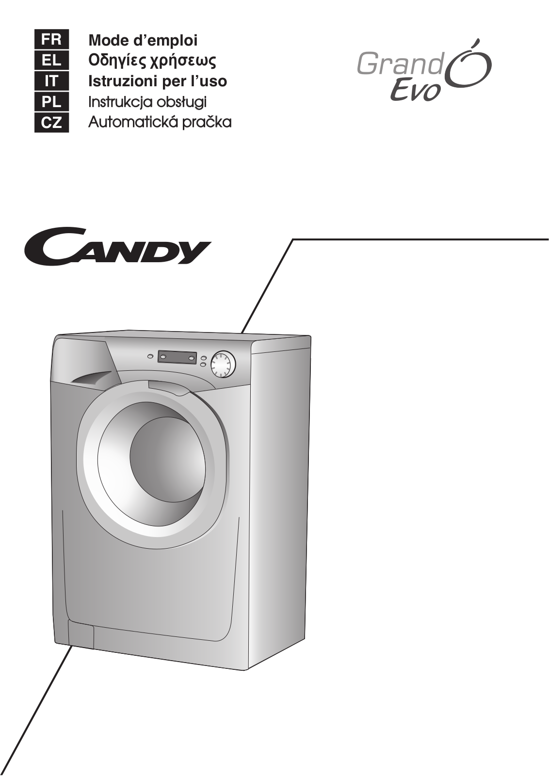 Candy EVO 1082D3 User Manual