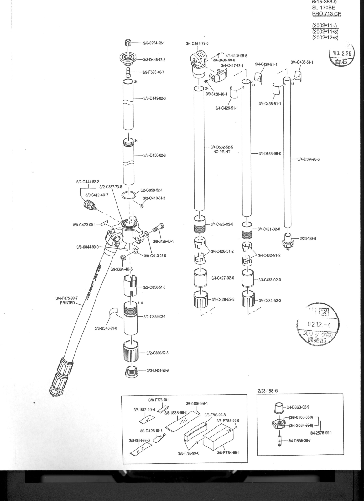 SLIK 713CF User Manual - ManualMachine.com
