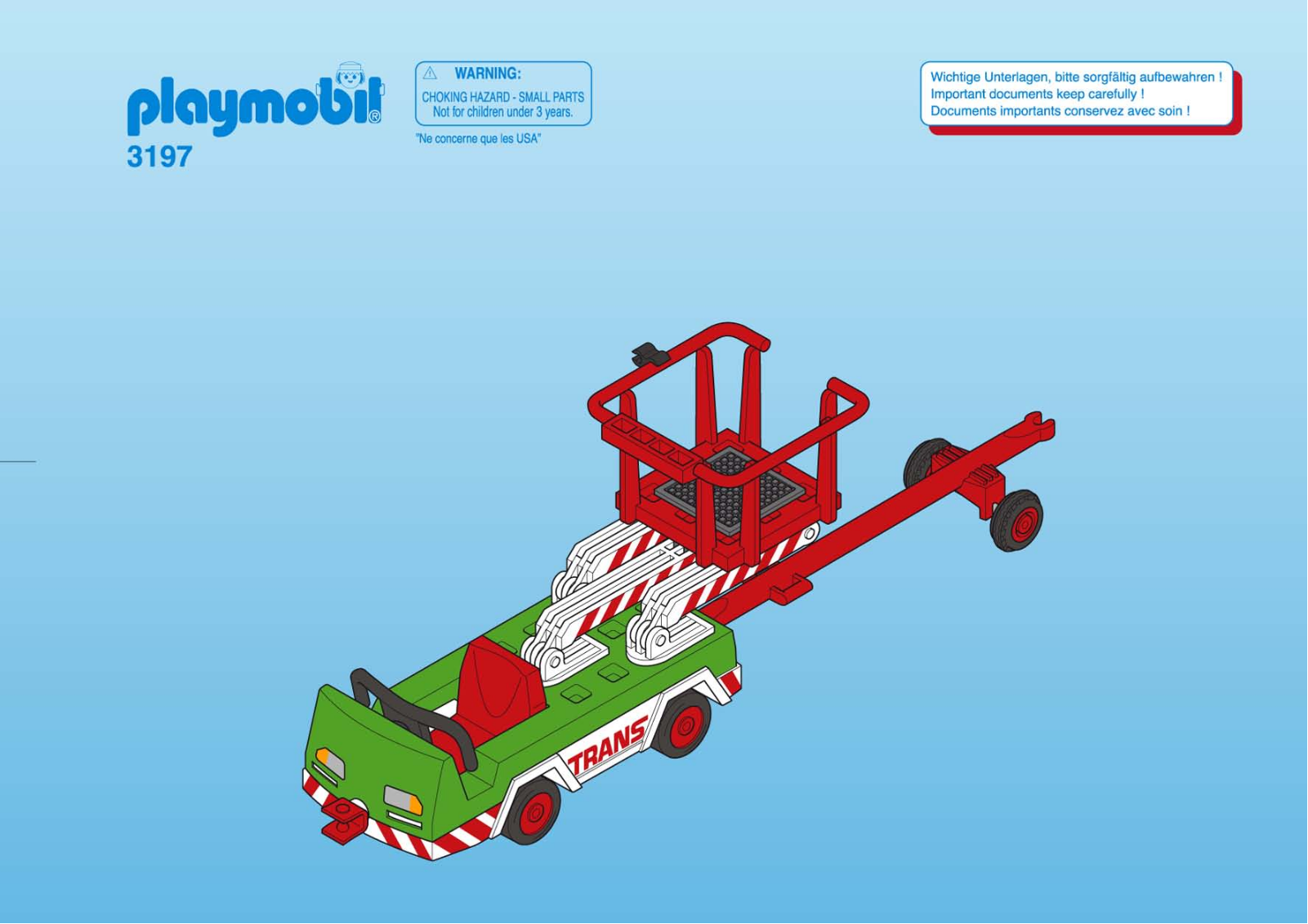 playmobil 3197 Instructions