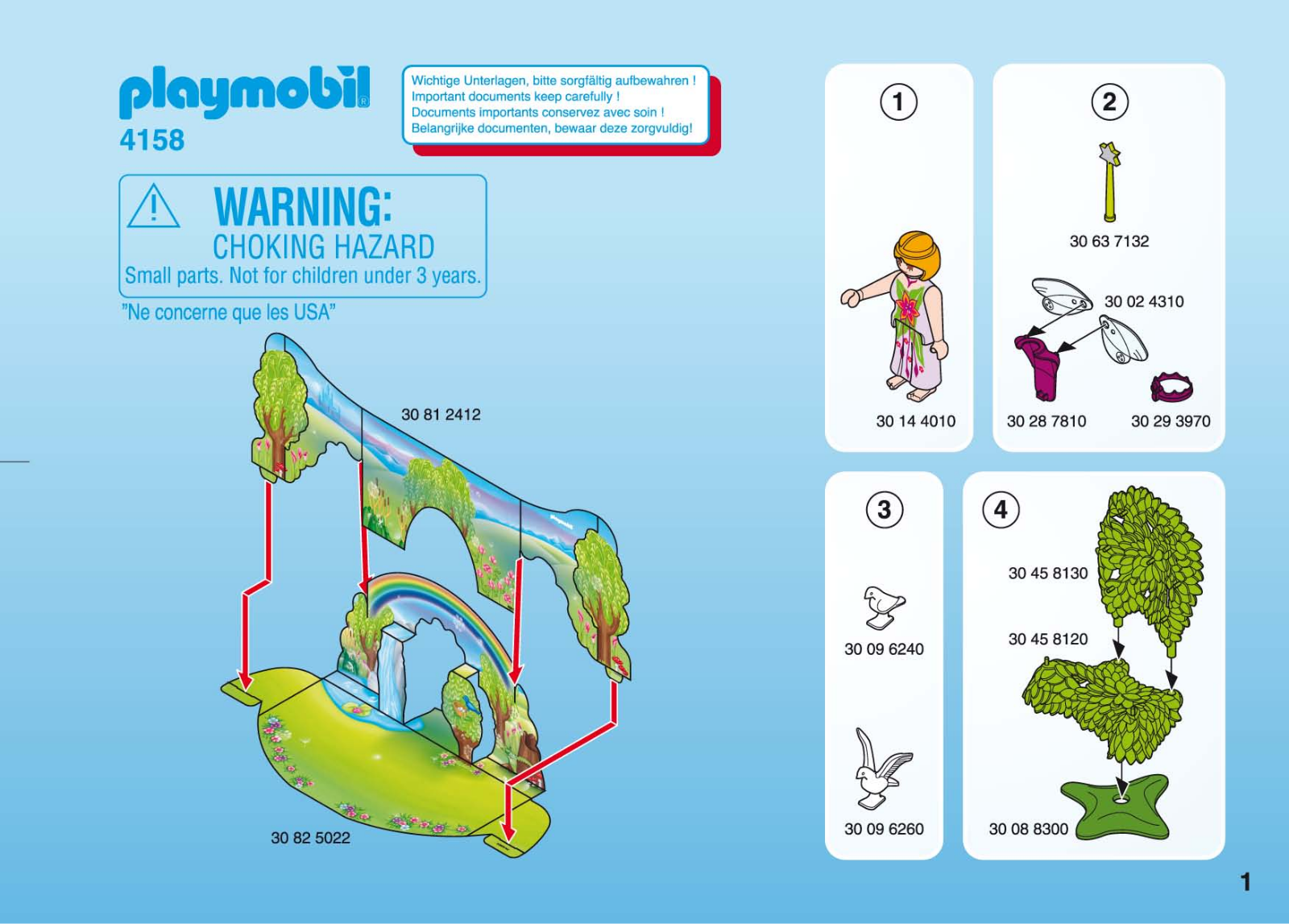 Playmobil 4158 Instructions