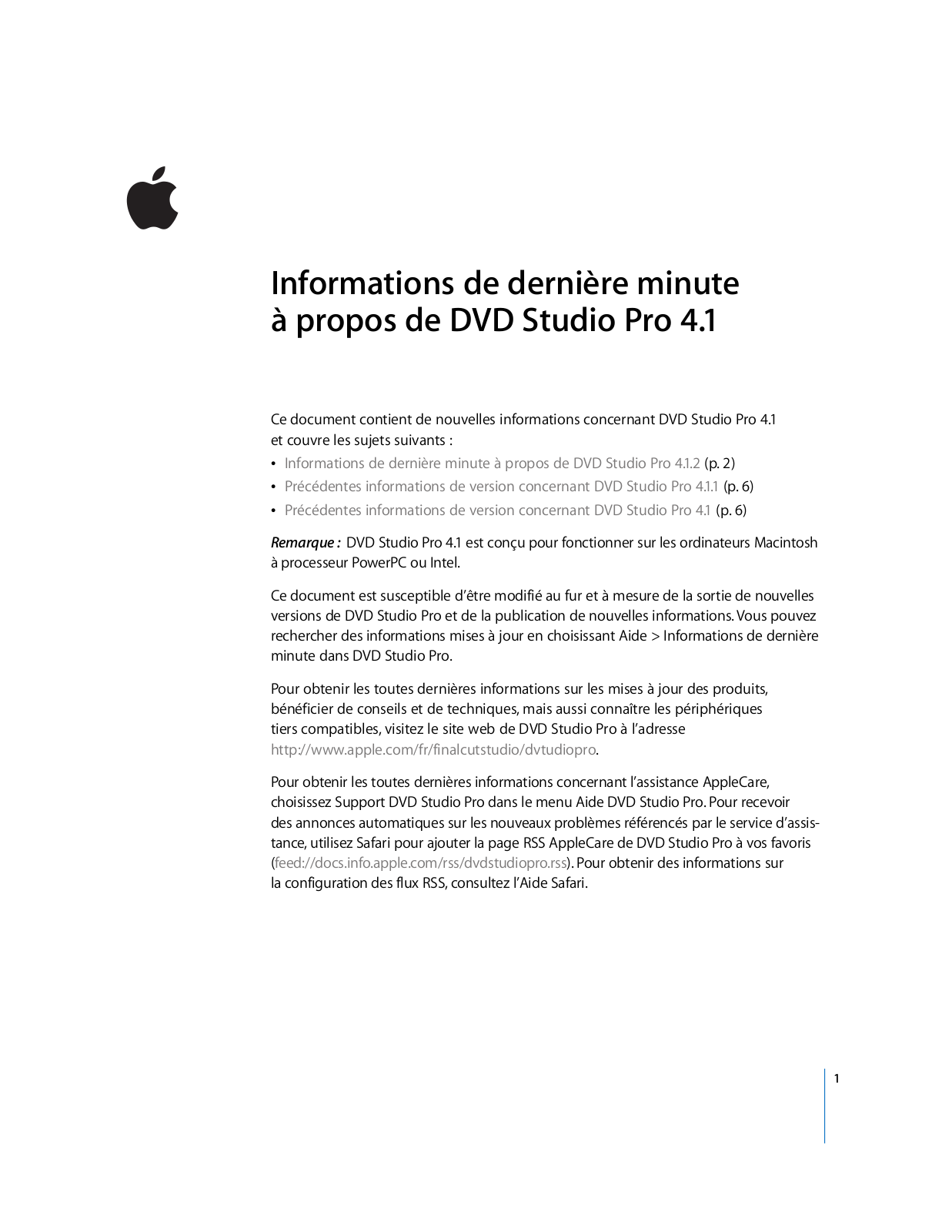 APPLE STUDIO PRO 4.1 User Manual