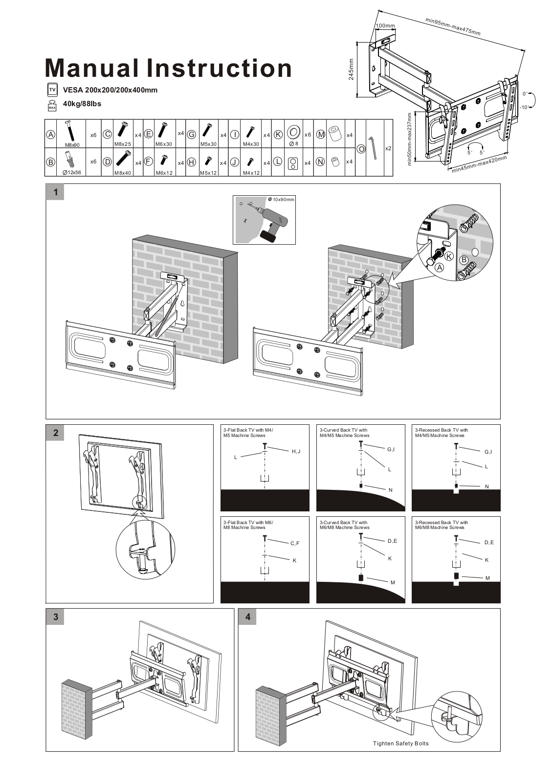 Monoprice 6198 User Manual