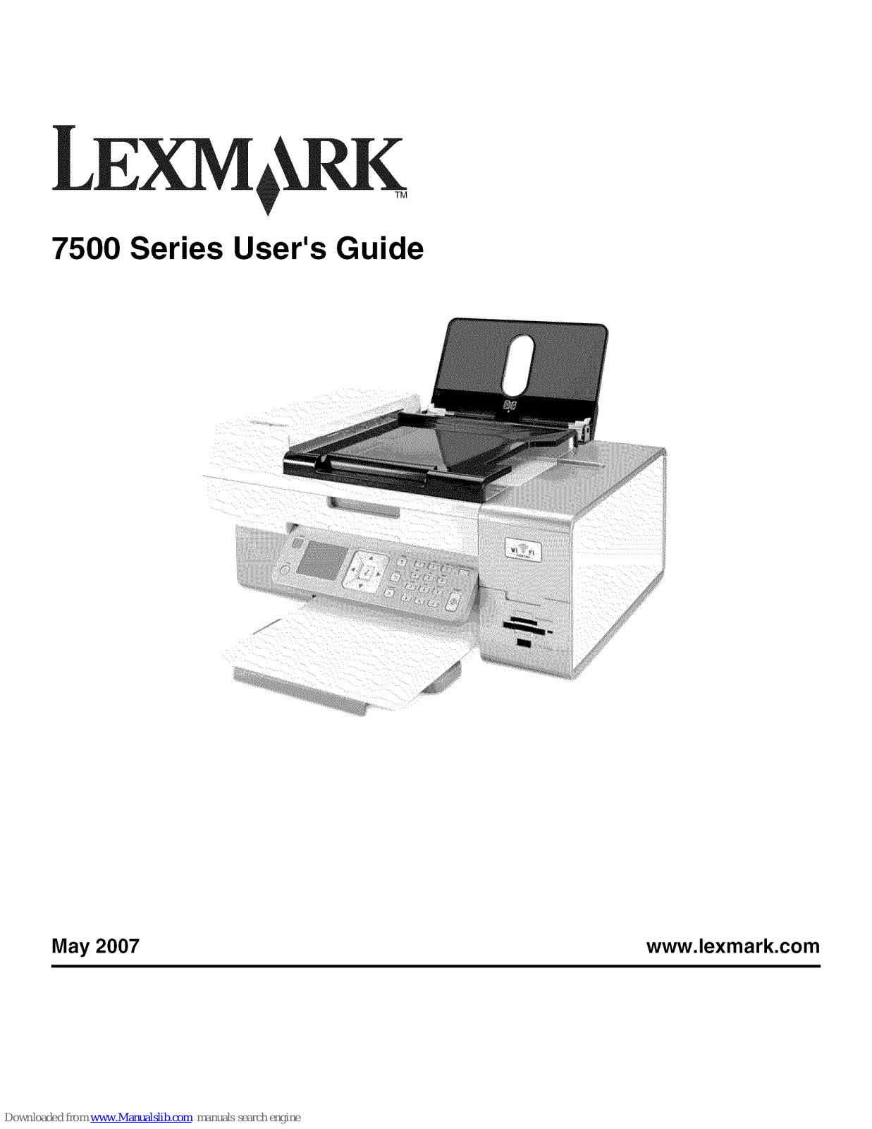 Lexmark 7550 User Manual - ManualMachine.com