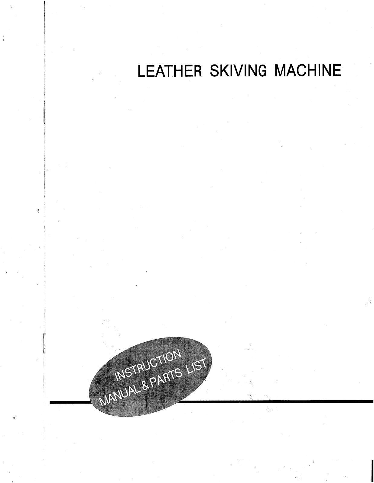 CONSEW DCS-S3 Instruction Manual