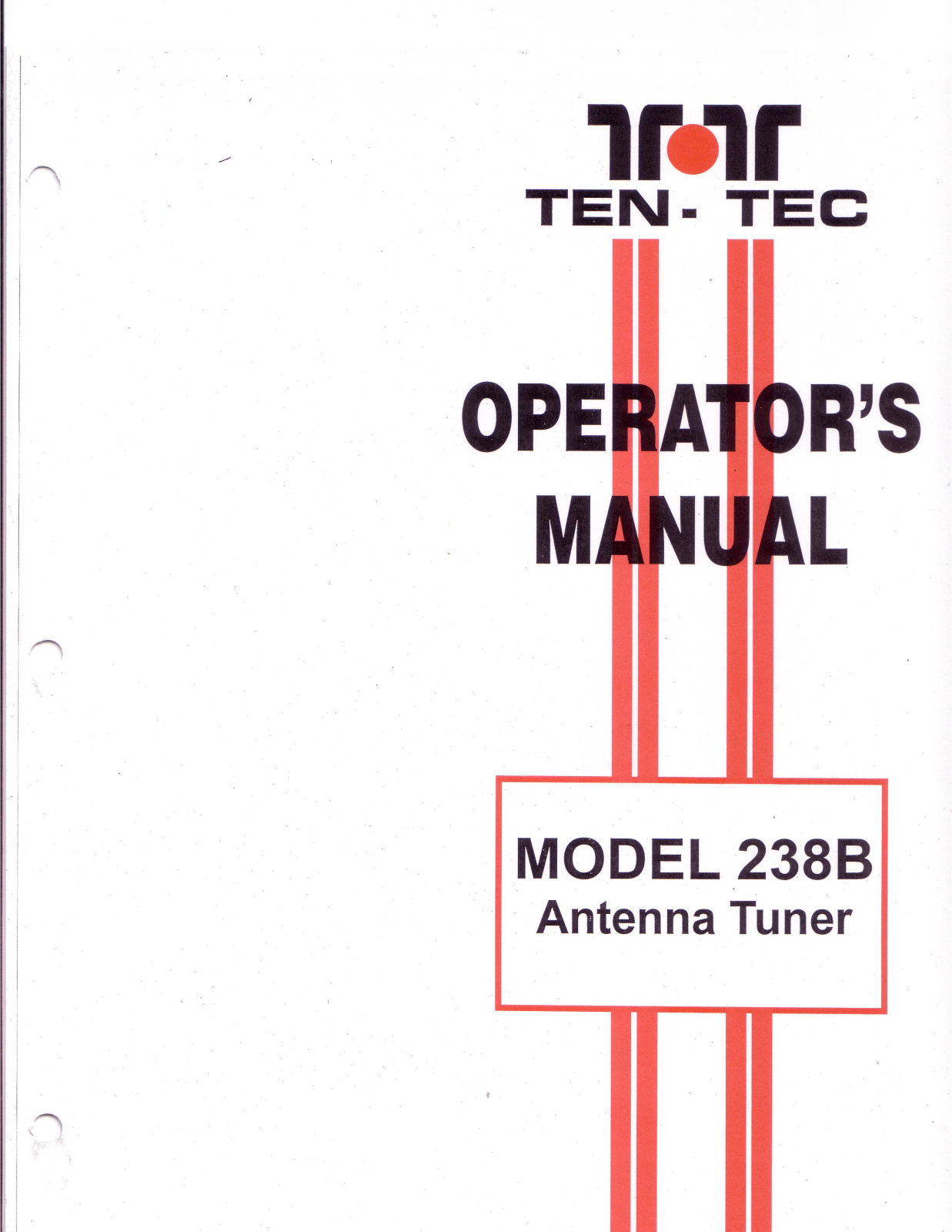 Ten-Tec 238B User guide - ManualMachine.com