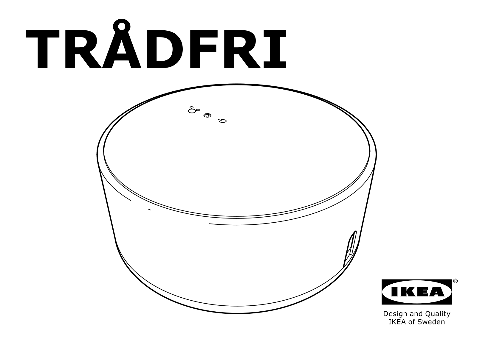 IKEA TRÅDFRI operation manual