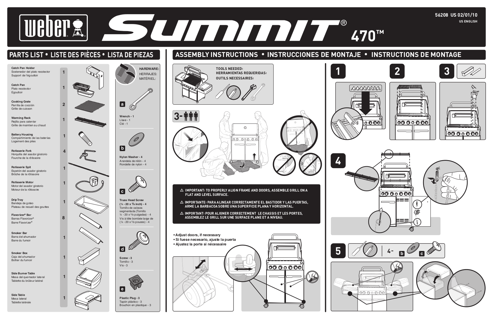 Weber 56208 User Manual