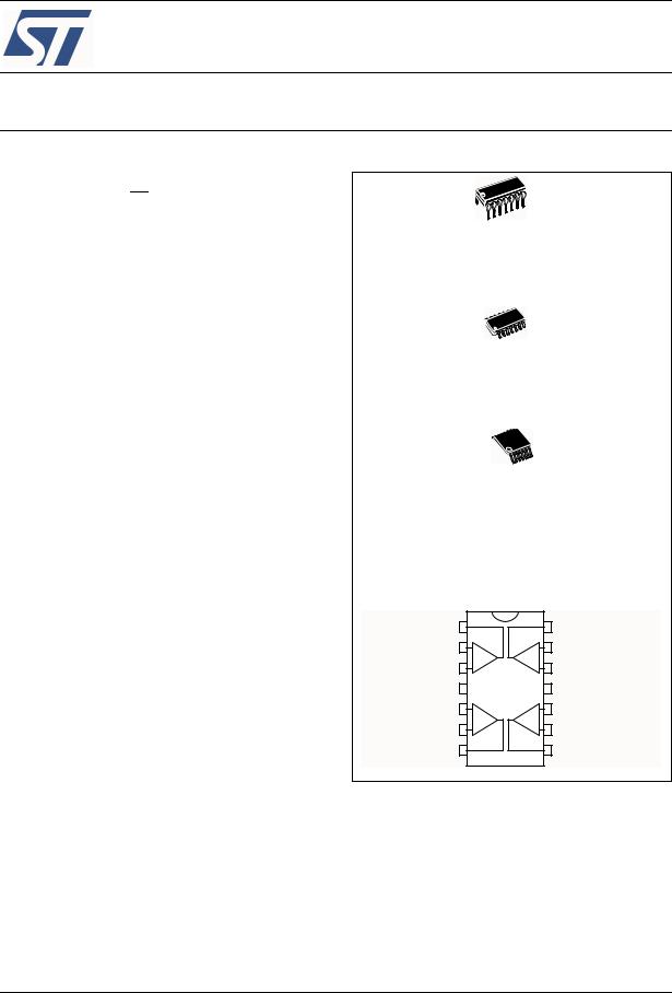 STMicroelectronics TS924 Technical data