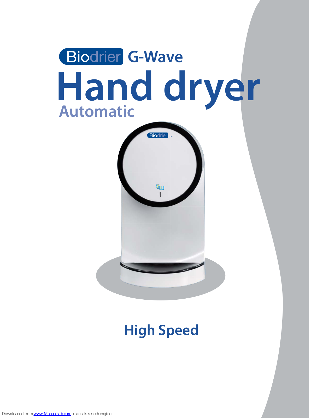 Biodrier G-Wave User Manual - ManualMachine.com