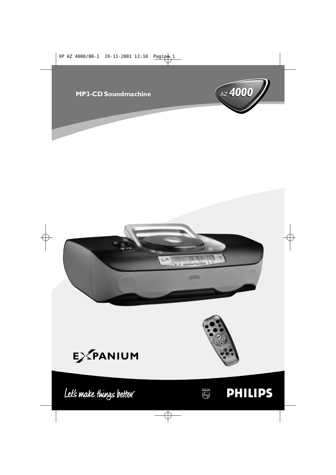 Philips AZ4000 User Manual