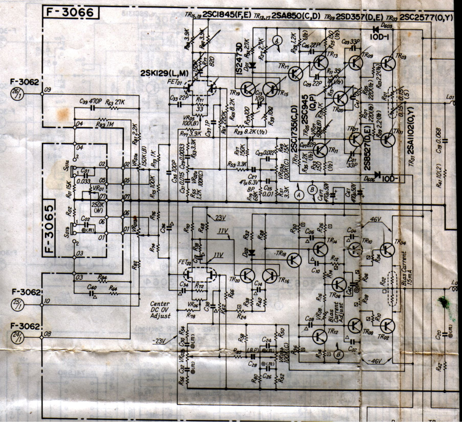 Sansui G-4700 Schematic