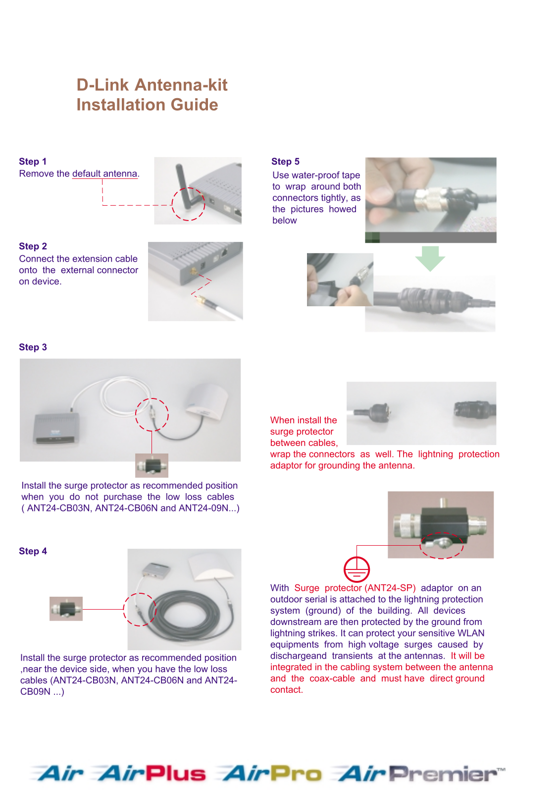 D-link ANT24-0801 User Manual