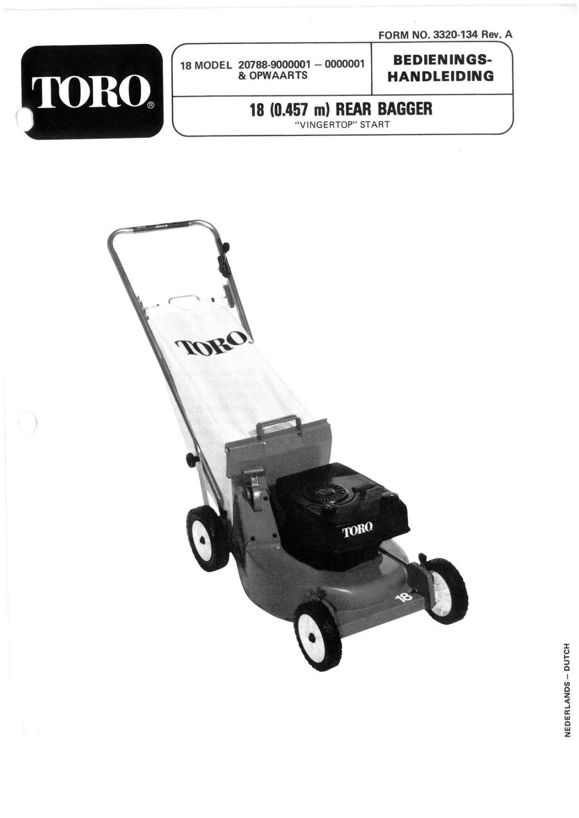 Toro 20788 Operator's Manual