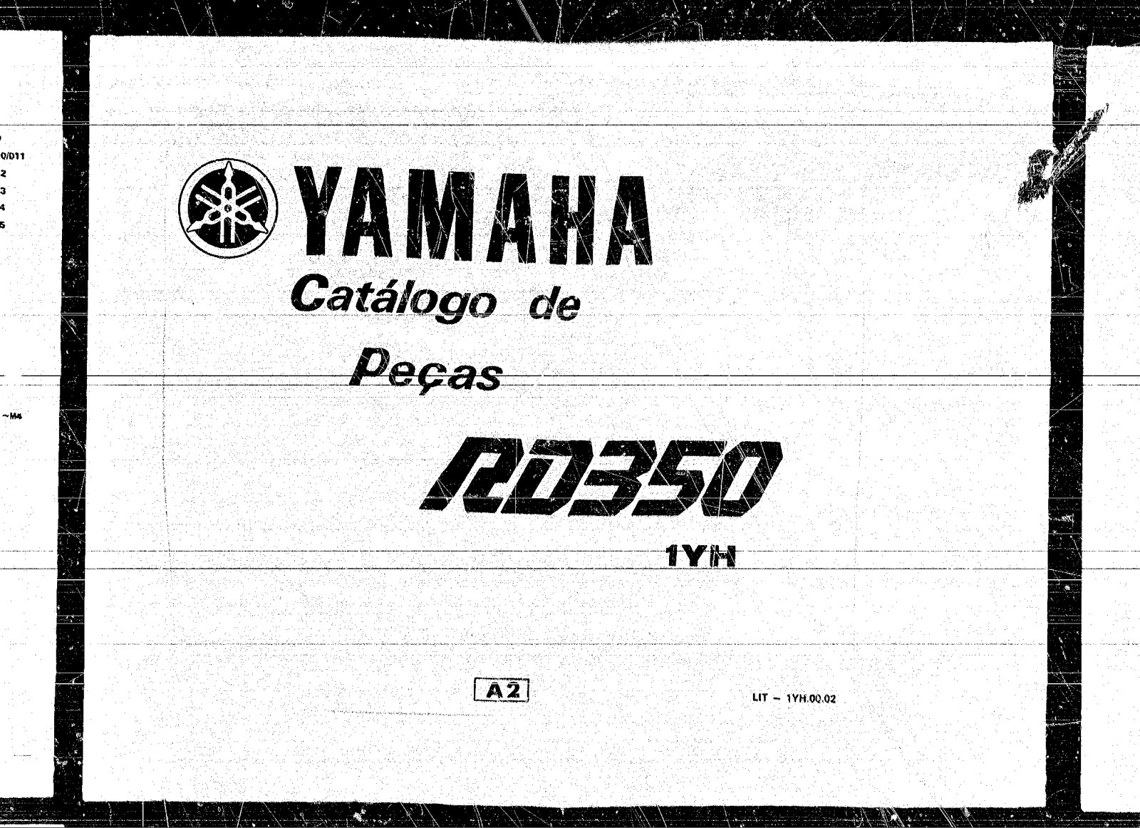 Yamaha RD 350 1989 Parts Manual