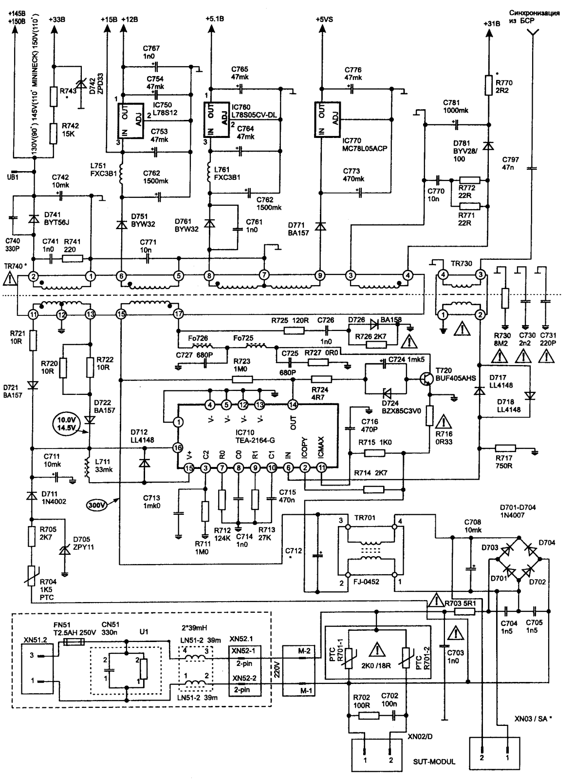 Nokia FUENTE 7164 Service Manual