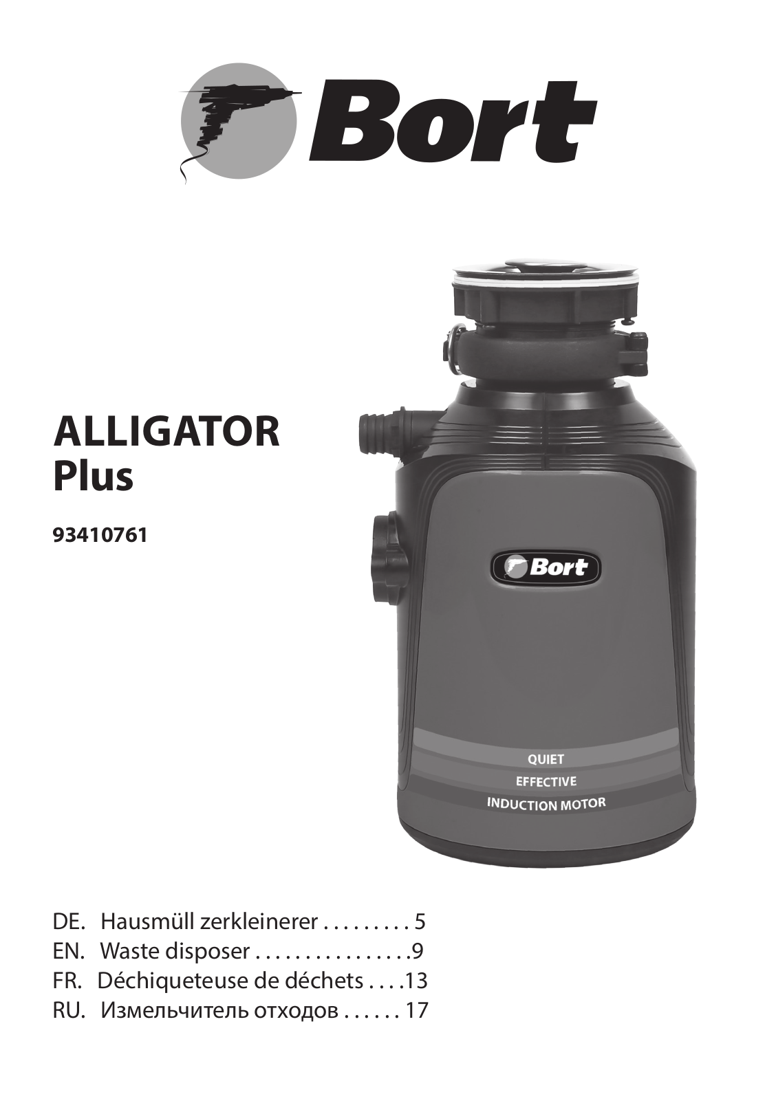 Bort Alligator Plus User Manual