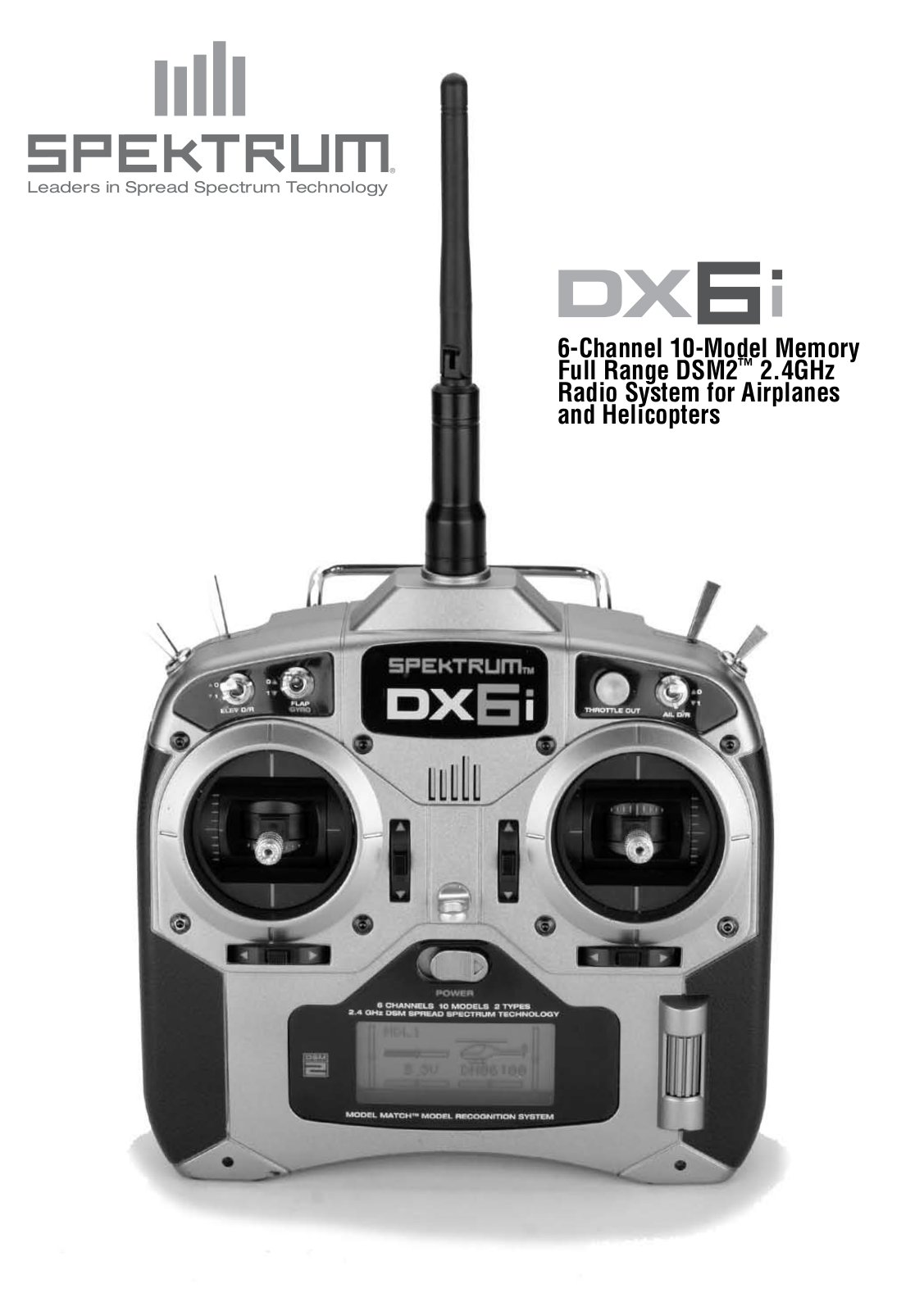 Spektrum DX6i User Manual