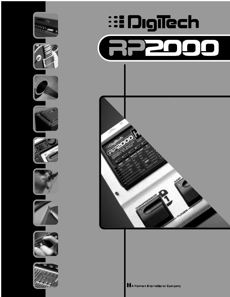 Digitech RP2000 User Manual