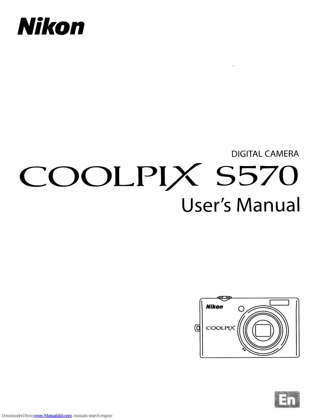 Nikon Coolprix S570 User Manual - ManualMachine.com