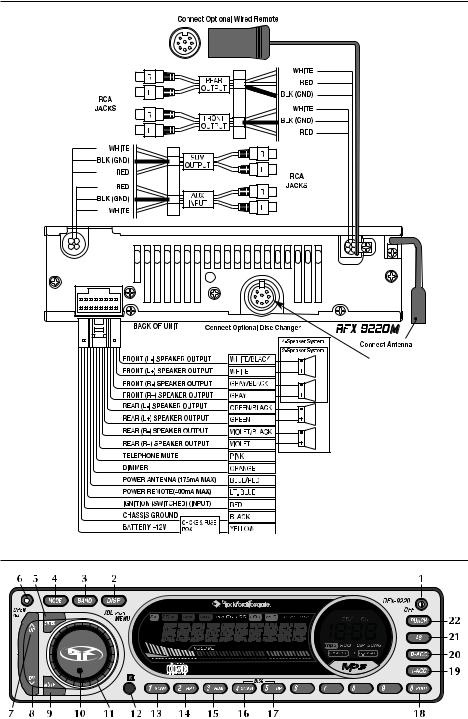 Rockford Fosgate RFX9220M User Manual