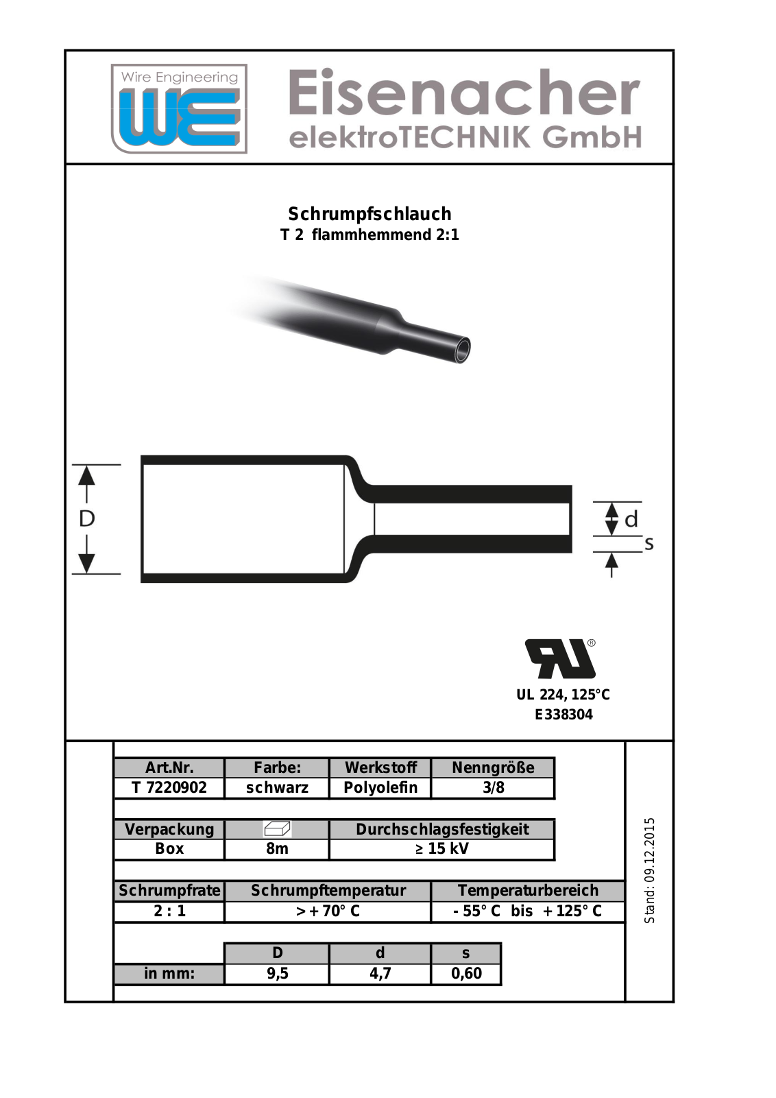 Datasheet SDB 9,5 TR Datasheet (FREI) - ManualMachine.com