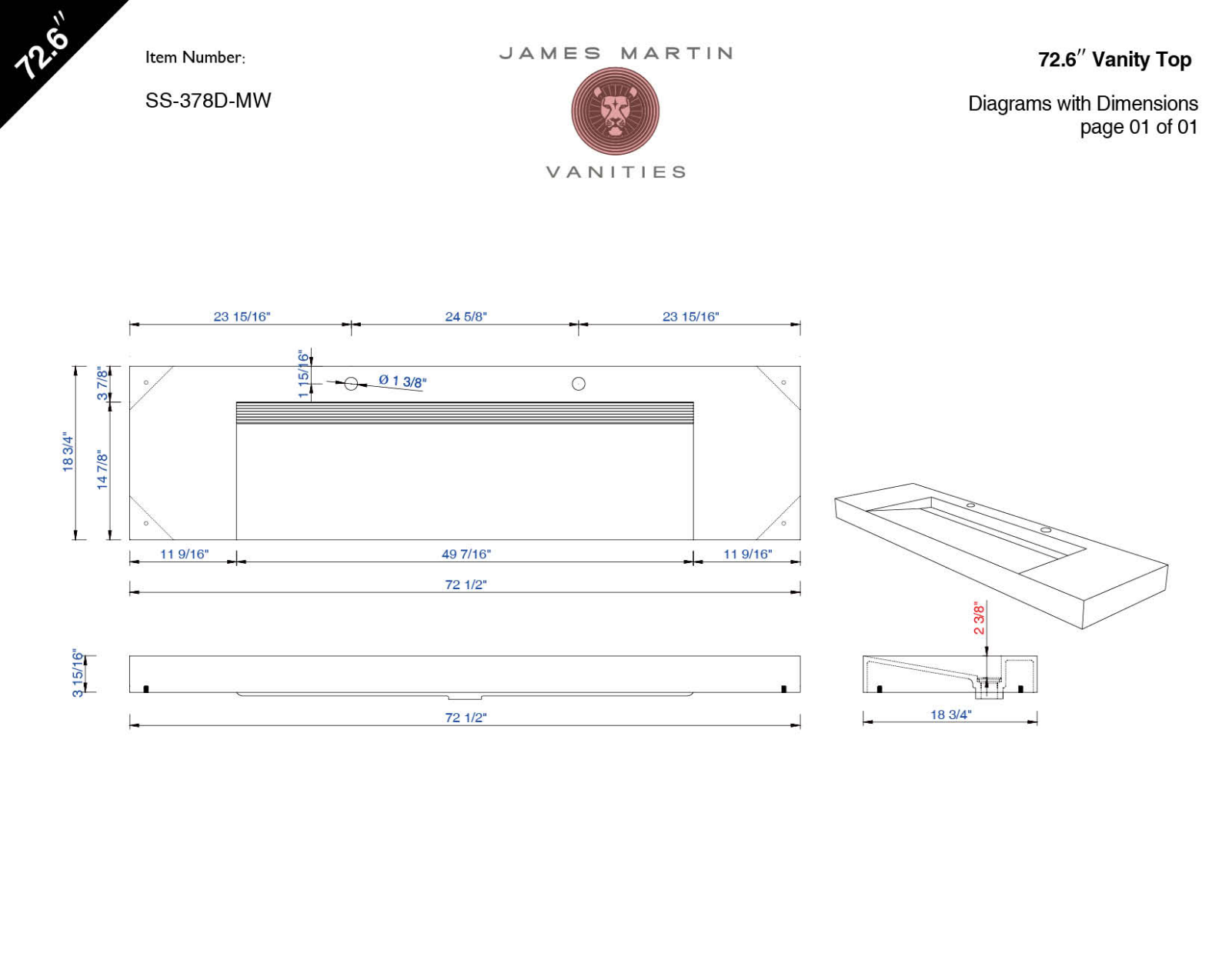 James Martin 389V72DLTOGMW, 389V72DLTOGDGG, 389V72DGWGMW, 389V72DLTOAMW, 389V72DLTOADGG Diagram