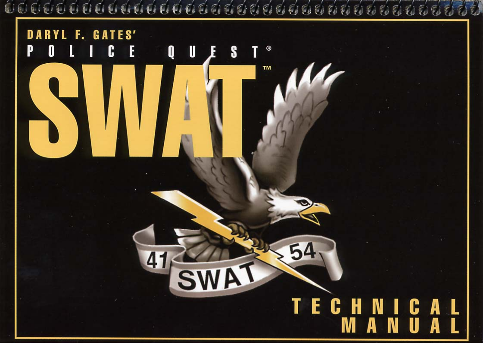 Games PC POLICE QUEST-SWAT User Manual