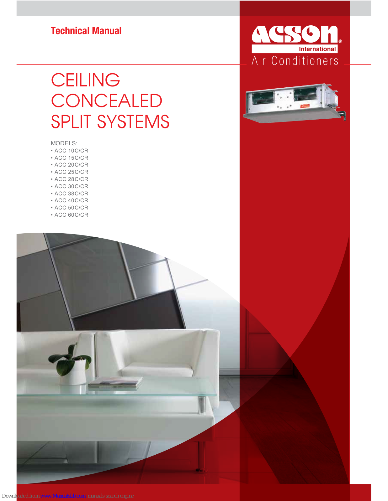 Acson ACC 15C, ACC 40C, ACC 25C, ACC 30C, ACC 38C Technical Manual - ManualMachine.com