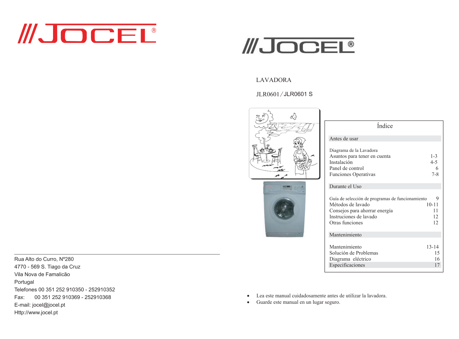 Haier JLR0601 User Manual