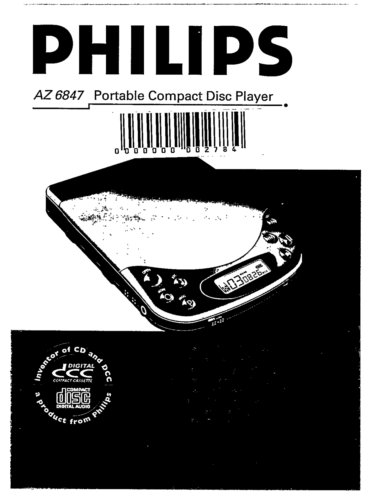 Philips AZ6847/00, AZ6847 User Manual