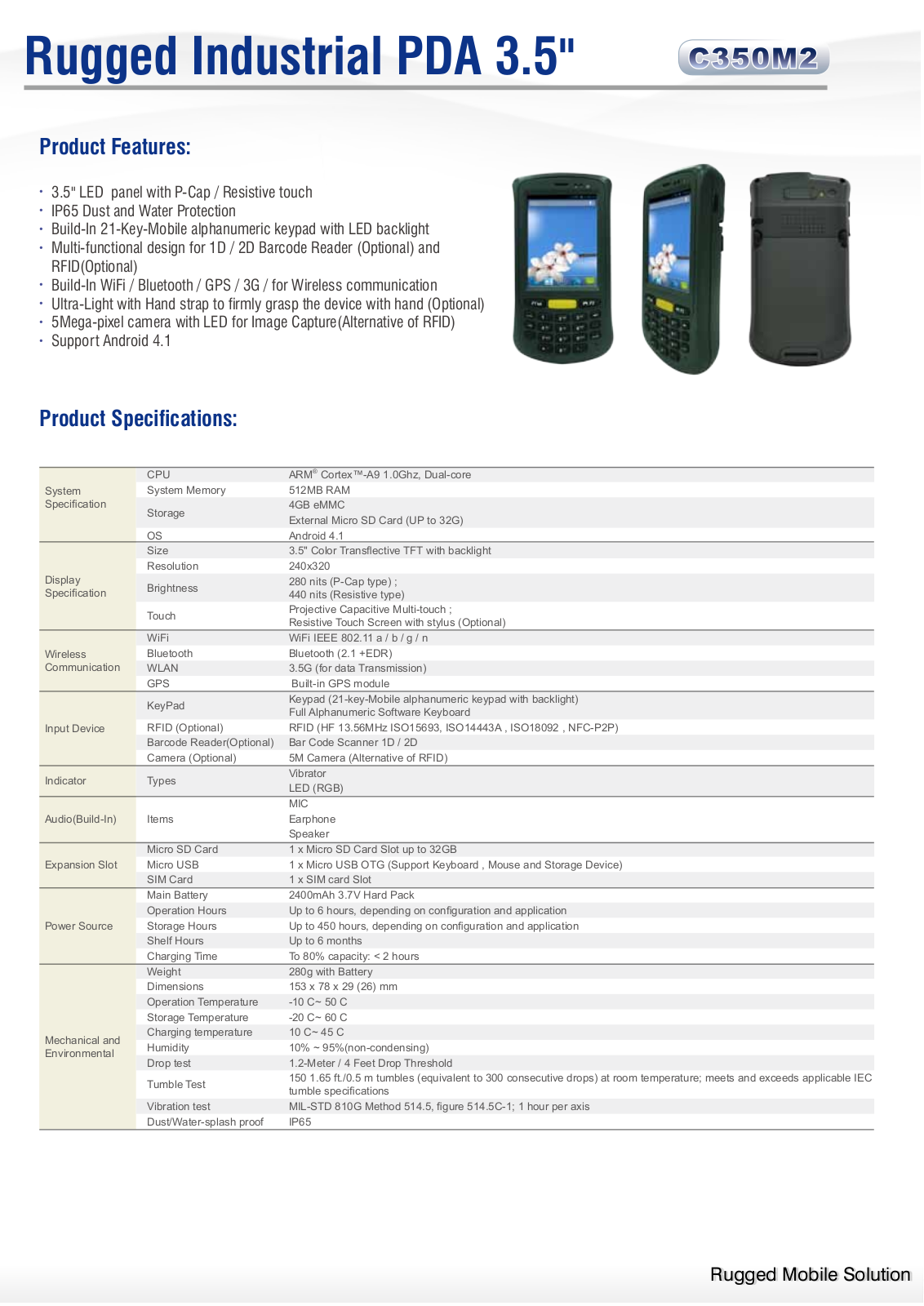 Impulse C350M2 User Manual