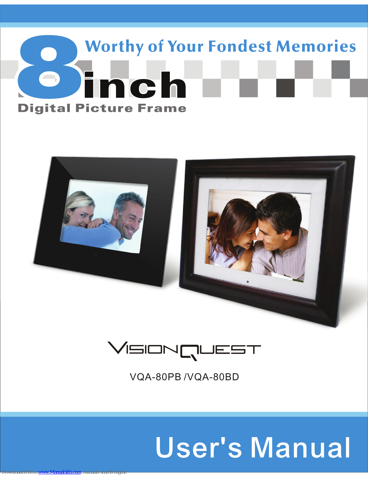 VisionQuest VQA-80PD, VQA-80BD User Manual