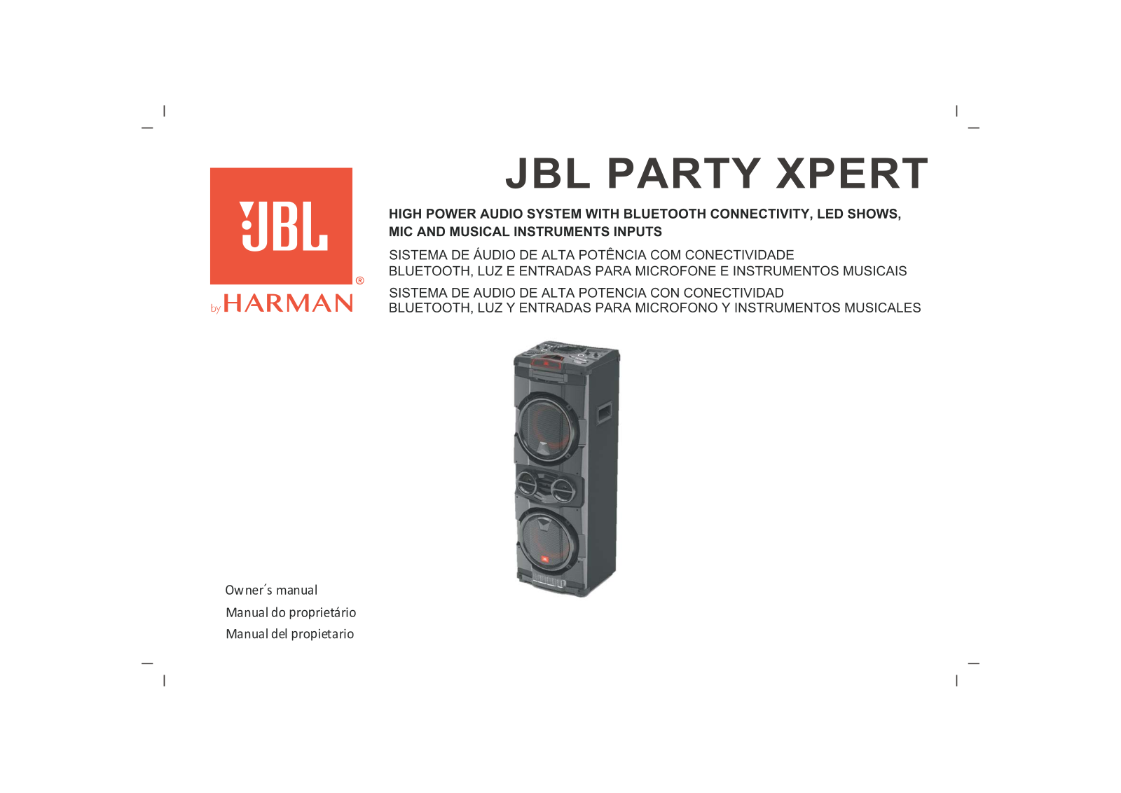 Harman JBLPARTYXPERT User Manual