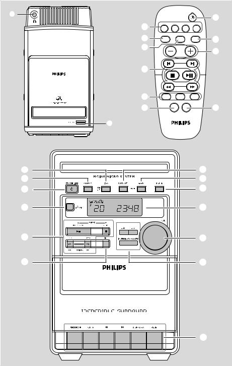 Philips MC160/30, MC160/21T, MC160/21M, MC160/21 User Manual