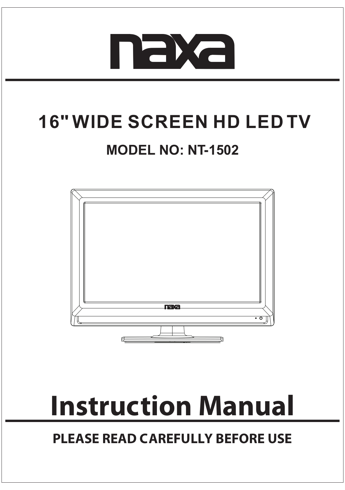 Naxa NT-1502 User Manual