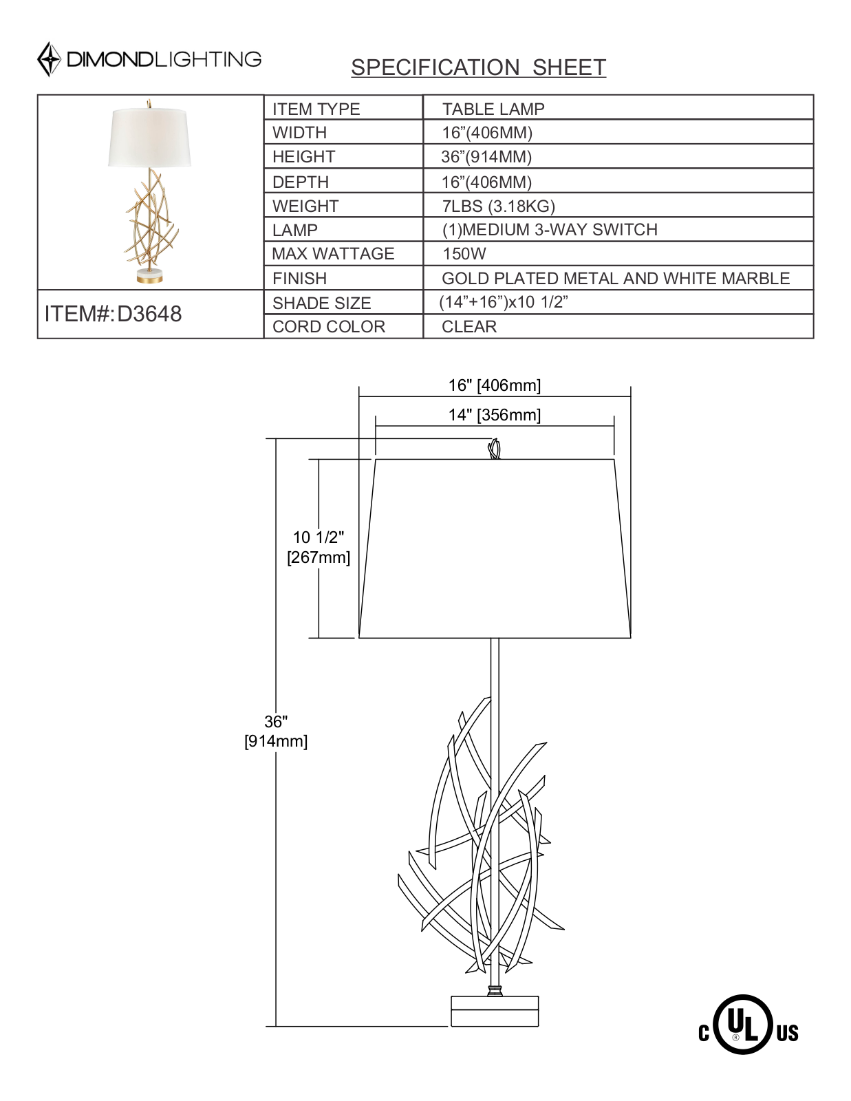 ELK Home D3648 User Manual