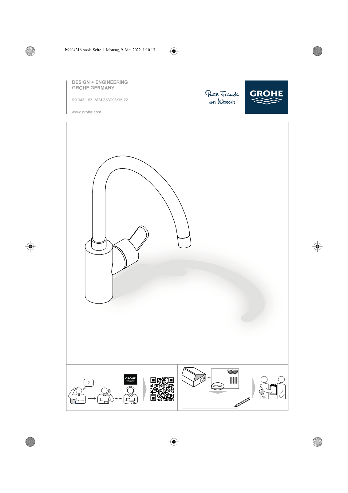 GROHE 30504KF0, 30270AL0, 30270GN0, 30270DL0 User guide - ManualMachine.com