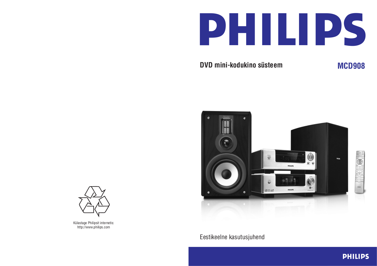 Philips MCD908 User Manual