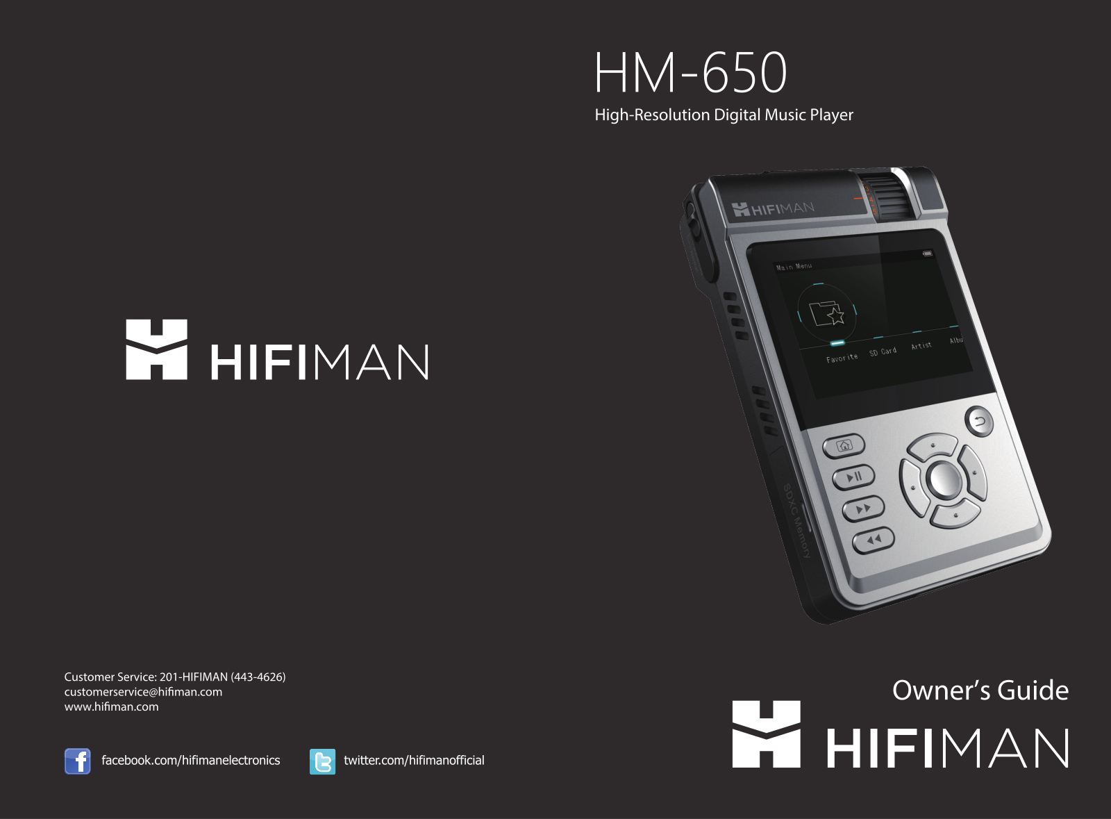 HIFIMAN HM-650 User manual