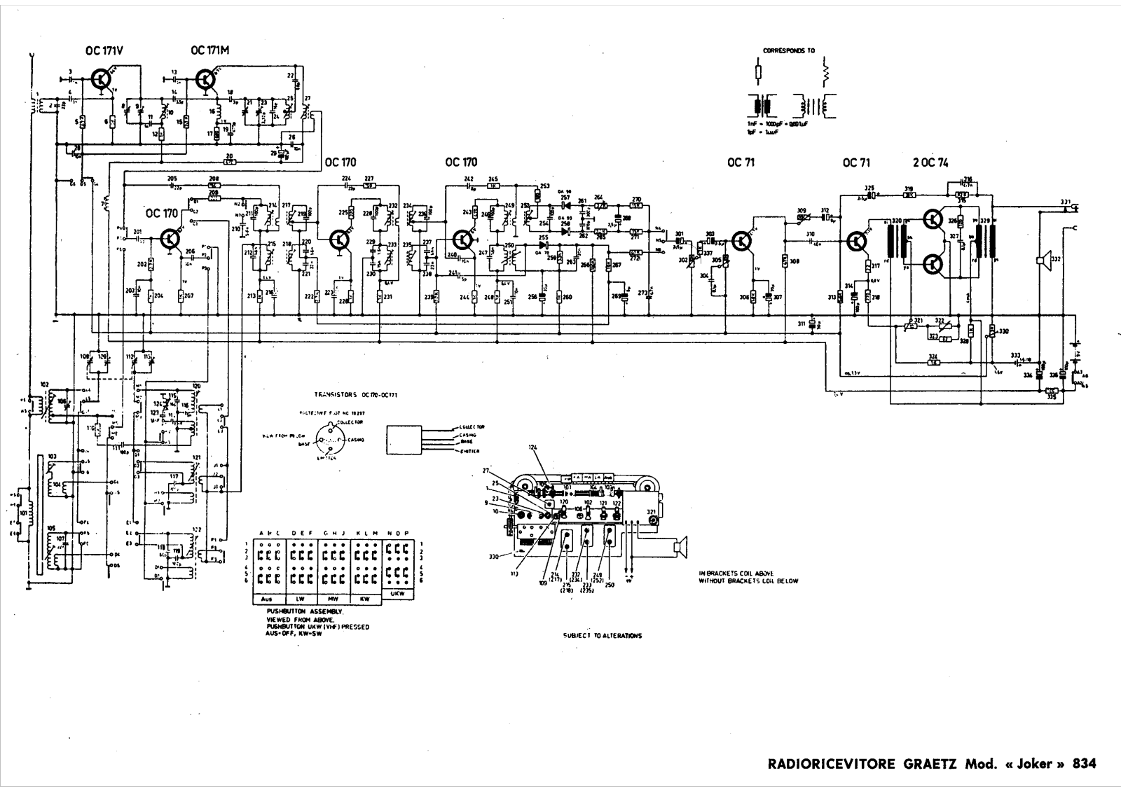 Graetz joker 834 schematic