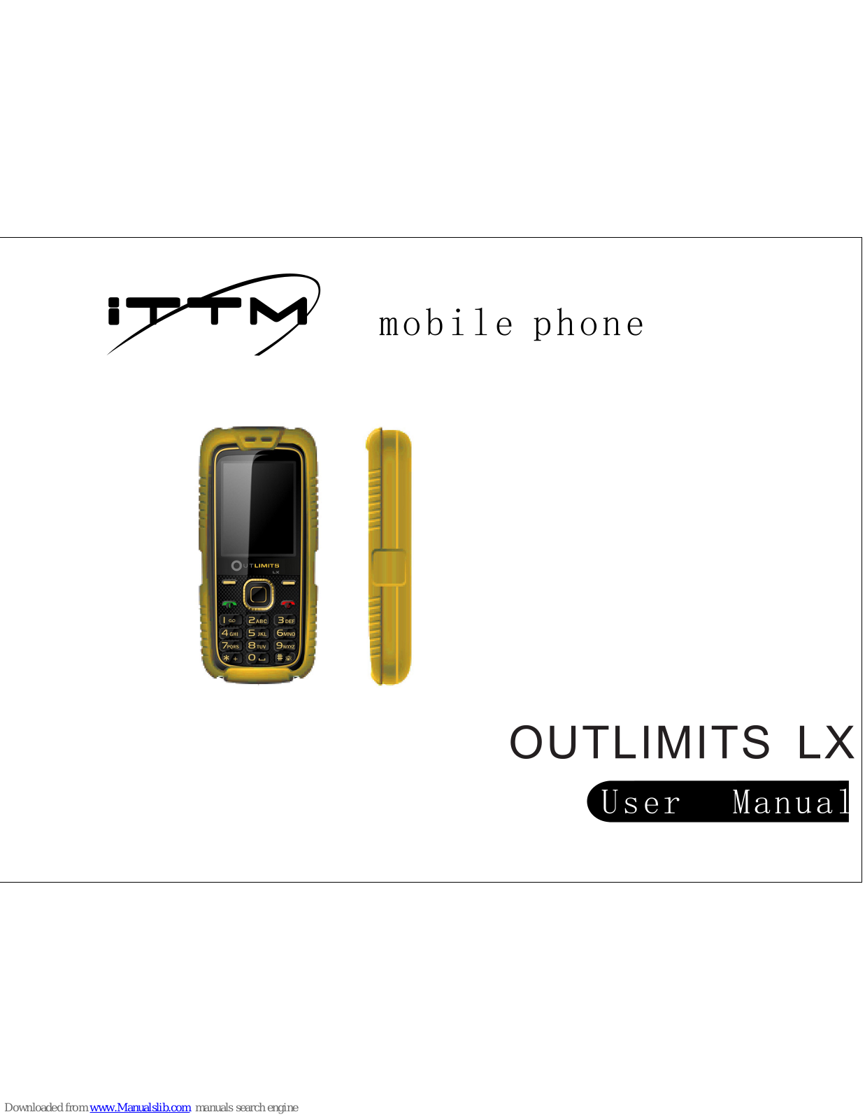 iTTM OUTLIMITS LX User Manual