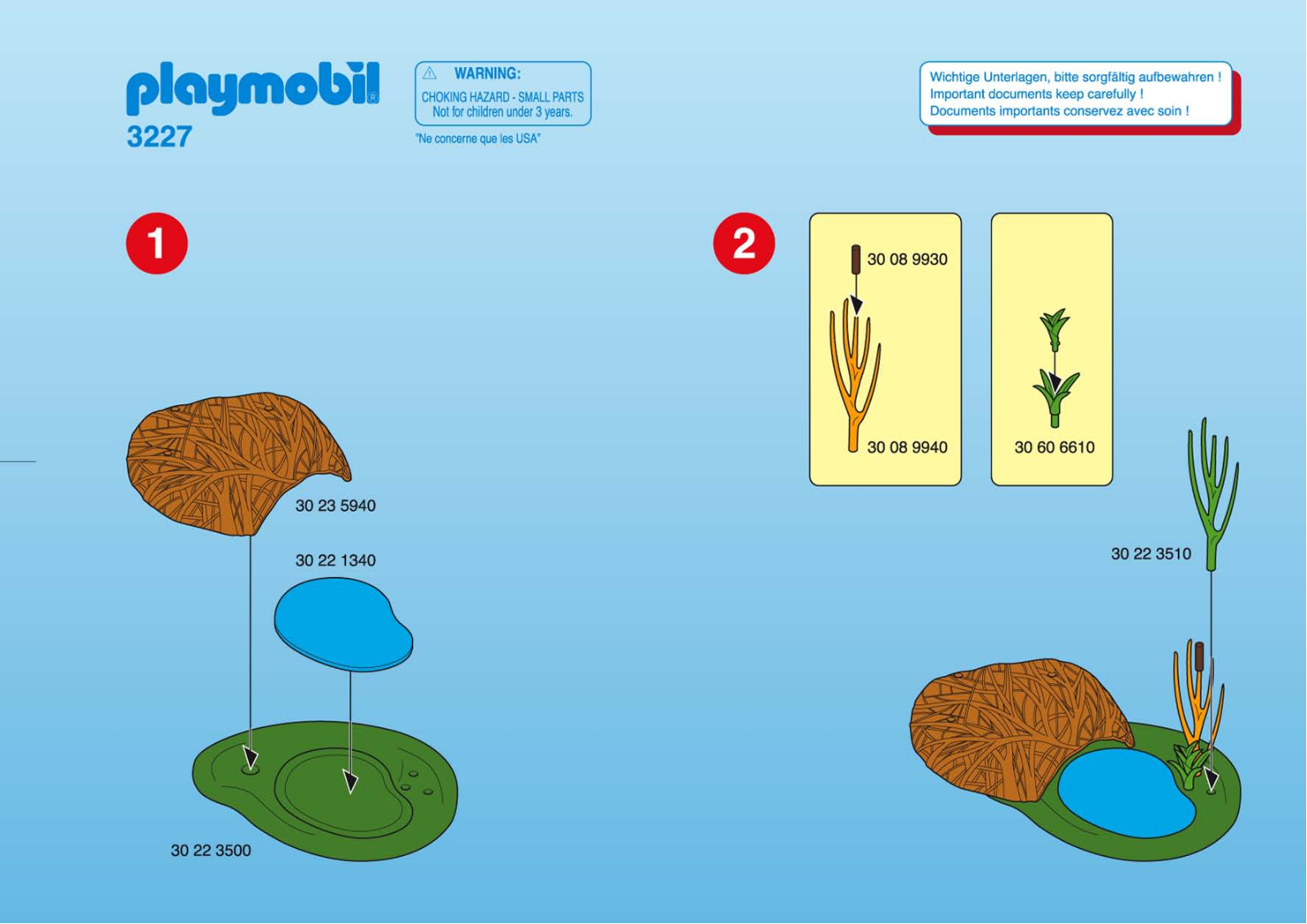 Playmobil 3227 Instructions