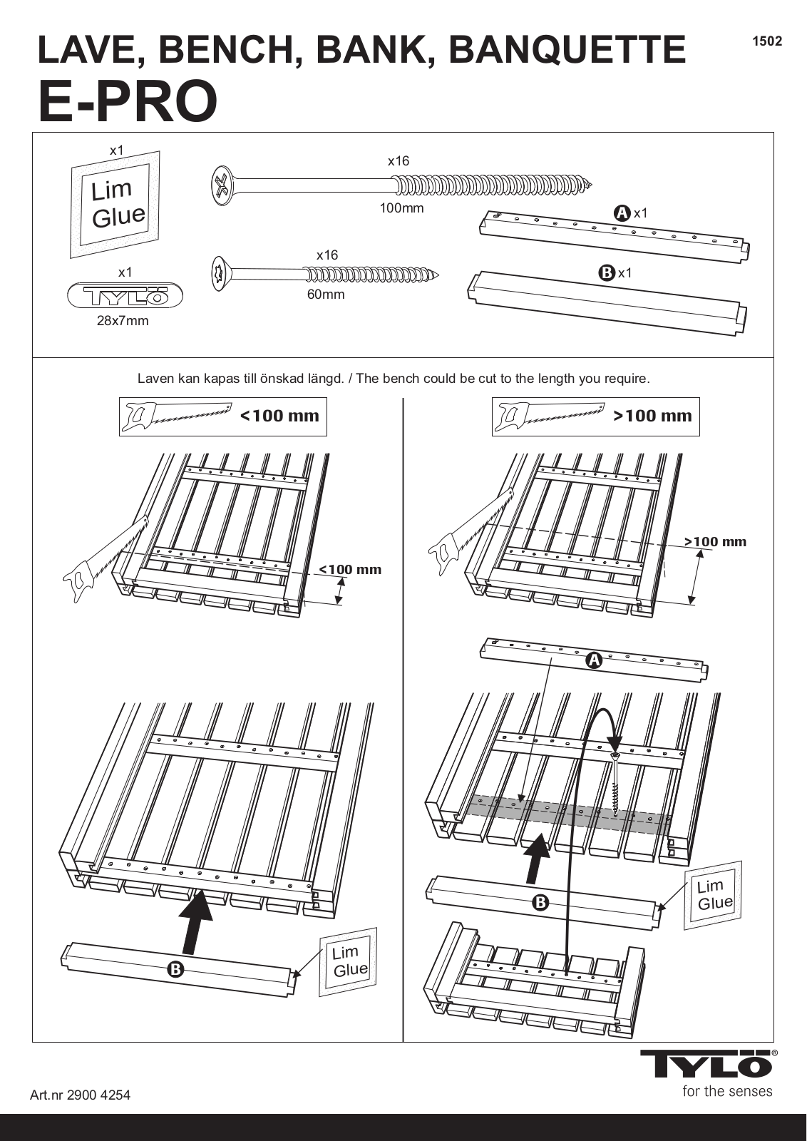 Tylo ESR-PRO, E-PRO Quick Start Manual