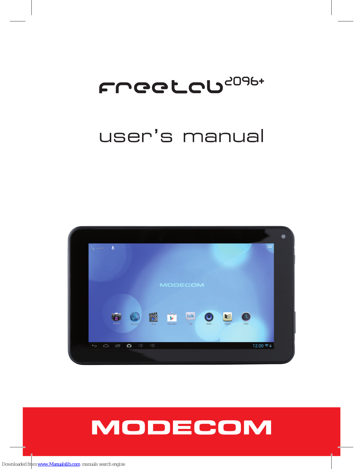 Modecom freetab 2096+ User Manual