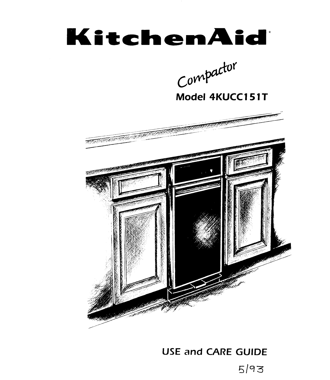 KitchenAid 4KUCC151T Owner's Manual