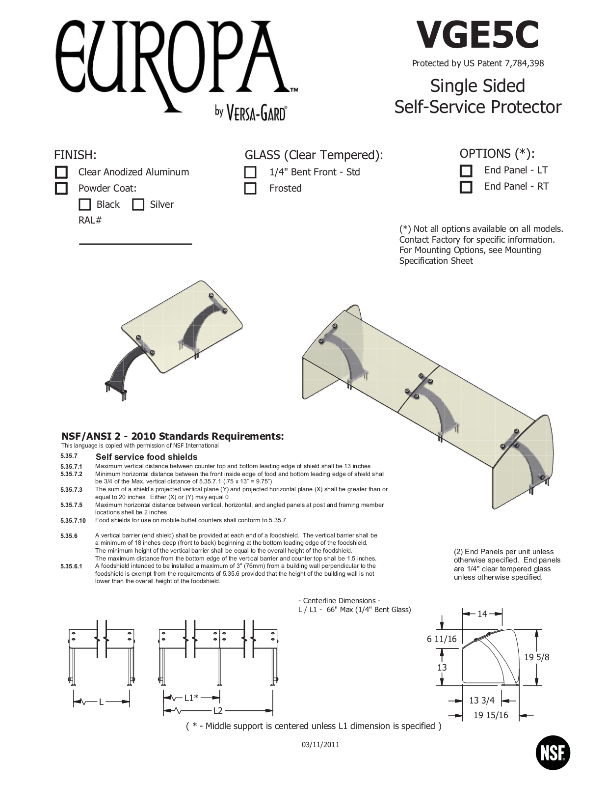 Atlas Metal VEG5C User Manual